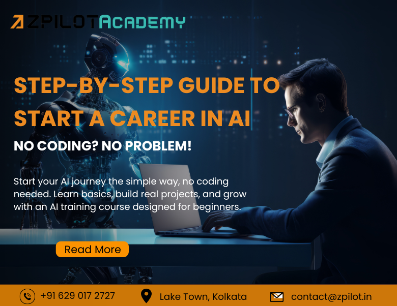 No coding? No problem! Step-by-step guide to start a career in AI